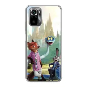 Чехол Зоотрополіс на Xiaomi POCO M5s (Герои мультфильма Зверополис)