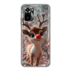 Яскравий чохол для Xiaomi POCO M5s з Зимові Оленята
