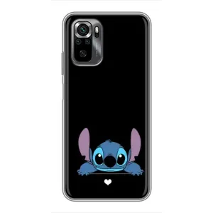 Чохол з принтом Стіч на Xiaomi POCO M5s (Стіч на чорному)