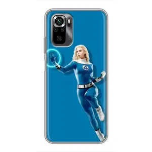 Чехол с принтом Фантастическая четверка для Xiaomi POCO M5s (Сью Сторм полет)