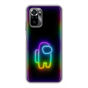 Чехол Амонг Ас для Xiaomi POCO M5s (AlphaPrint) (Яркий скин)