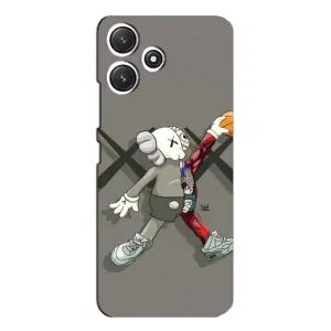 Чехлы для Xiaomi POCO M6 Pro (5G) - Bearbrick Louis Vuitton (PREMIUMPrint) (Беарбрик Джордан)