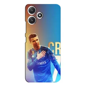 Чехол Криштиану Роналду для Xiaomi POCO M6 Pro (5G) (AlphaPrint) (CR7 Real)