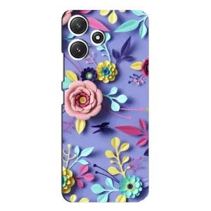 Чохли з квітами для Xiaomi POCO M6 Pro (5G) (VPrint) (Дизайн квітів)