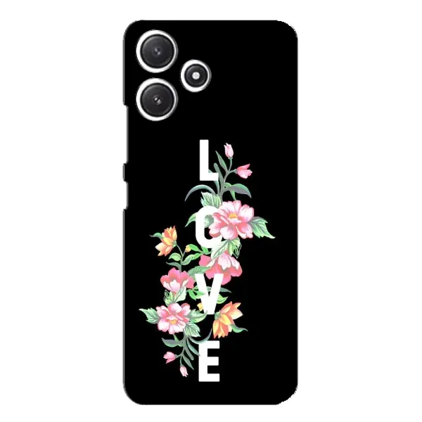 Чехол с принтом «Цветы LOVE» для Xiaomi POCO M6 Pro (5G) Чехол с принтом «Цветы LOVE» для Xiaomi POCO M6 Pro (5G)