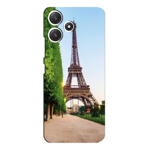 Чехол Эйфелева Башня для Xiaomi POCO M6 Pro (5G) - (AlphaPrint) (Дорога в Париж)