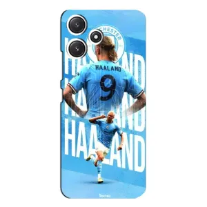 Чехлы с футболистом Ерлинг Холанд для Xiaomi POCO M6 Pro (5G) (AlphaPrint) (Erling Haaland)
