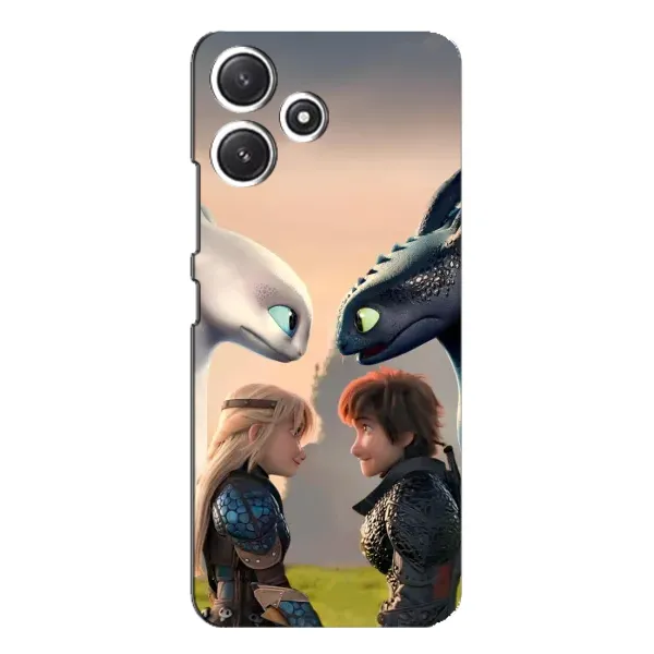 Чохол з принтом «Гикавка і Астрід» для Xiaomi POCO M6 Pro (5G)