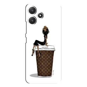 Чохли Луі Вітон для Xiaomi POCO M6 Pro (5G) (AlphaPrint - LOUIS VUITTON) (кава LOUIS VUITTON)