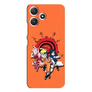 Naruto Anime Чехлы для Поко М6 Про (AlphaPrint) (команда Наруто)