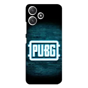 Чехол PUBG для Поко М6 Про (AlphaPrint) (Лого PUBG)