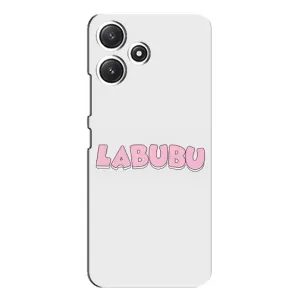 Чехол с Лабубу на Xiaomi POCO M6 Pro (5G) (Лого Лабубу)