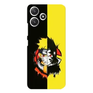 Naruto Anime Чехлы для Поко М6 Про (AlphaPrint) (Наруто-Итачи)