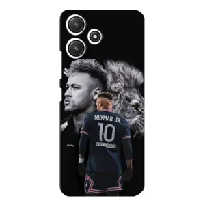 Чехол Неймар для Xiaomi POCO M6 Pro (5G) (AlphaPrint) (Неймар Лев)