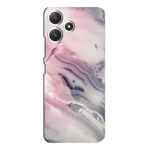 Мраморный чехол на Xiaomi POCO M6 Pro (5G) (VPrint) (Пурпурный Мрамор)