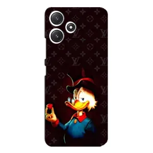 Чехли для Xiaomi POCO M6 Pro (5G) - Скрудж МакДак Louis Vuitton (PREMIUMPrint) (Скрудж з ботліантом)