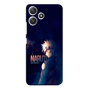 Naruto Anime Чехлы для Поко М6 Про (AlphaPrint) (тень Наруто)