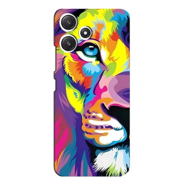 Чохол з принтом «Яскравий Лев» для Xiaomi POCO M6 Pro (5G)