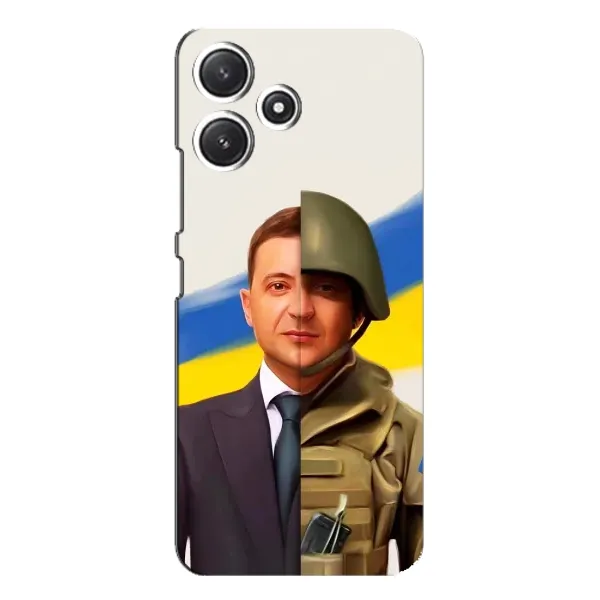 Чехол с принтом «Зеленский солдат» для Xiaomi POCO M6 Pro (5G)