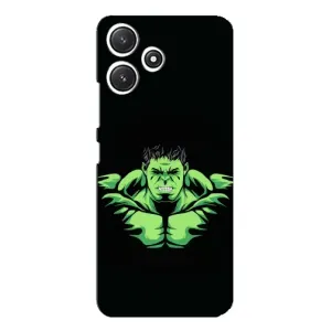 Чехлы с героями Марвел Xiaomi POCO M6 Pro (5G) (VPrint) (Зелёный Халк)