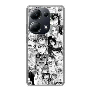 Чехлы Персонажи Аниме Наруто для Xiaomi POCO M6 Pro (AlphaPrint) (Ahegao manga)