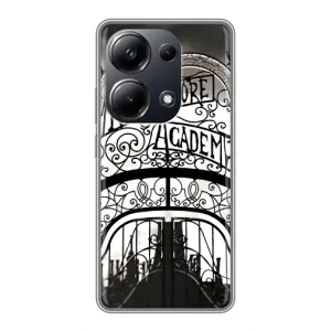 Чохол з принтом «Ворота Академії Невермор» для Xiaomi POCO M6 Pro