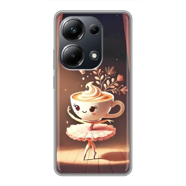 Чохол з принтом «Балерина капучина» для Xiaomi POCO M6 Pro