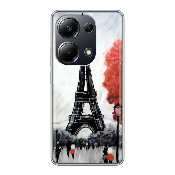 Чохол з принтом «Вежа в Парижі» для Xiaomi POCO M6 Pro