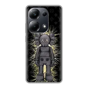 Чехлы для Xiaomi POCO M6 Pro - Bearbrick Louis Vuitton (PREMIUMPrint) (Bearbrick LV)