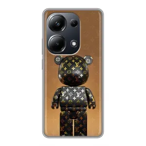 Чохли для Xiaomi POCO M6 Pro - Bearbrick Louis Vuitton (PREMIUMPrint)