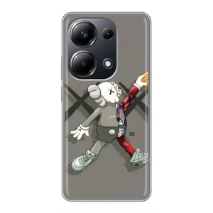 Чехлы для Xiaomi POCO M6 Pro - Bearbrick Louis Vuitton (PREMIUMPrint) (Беарбрик Джордан)