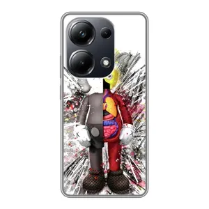 Чехлы для Xiaomi POCO M6 Pro - Bearbrick Louis Vuitton (PREMIUMPrint) (Беарбрик)