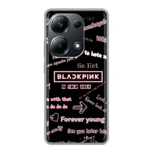 Чехол с музыкальной группой для Xiaomi POCO M6 Pro (BLACKPINK)