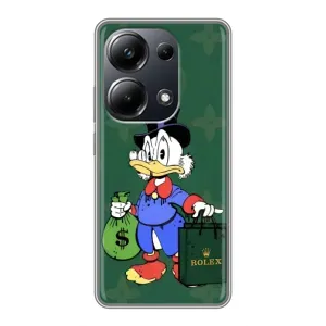 Чехлы для Xiaomi POCO M6 Pro - Скрудж МакДак Louis Vuitton (PREMIUMPrint) (Богатая Утка)