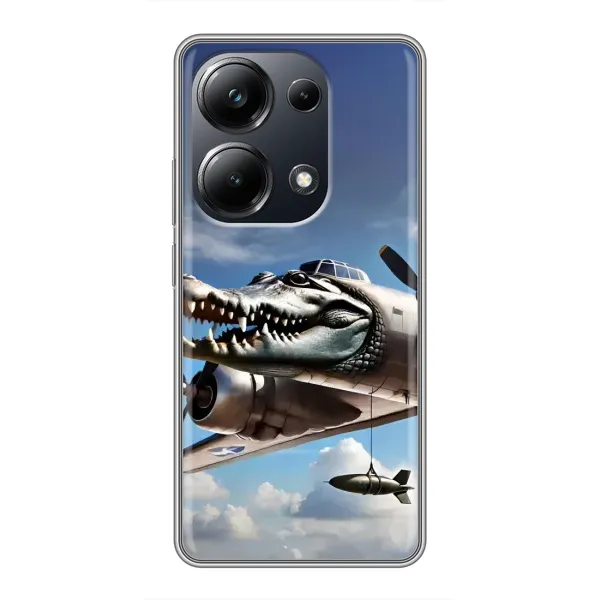 Чохол з принтом «Бомбардіро крокоділо» для Xiaomi POCO M6 Pro