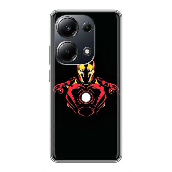 Чохол з принтом «Залізна людина» для Xiaomi POCO M6 Pro Чохол з принтом «Залізна людина» для Xiaomi POCO M6 Pro
