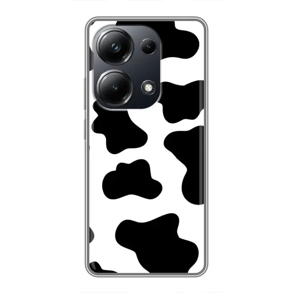 Чохол з принтом «Чорная Буренка» для Xiaomi POCO M6 Pro Чохол з принтом «Чорная Буренка» для Xiaomi POCO M6 Pro