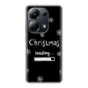 Рождественские, Праздничные Чехлы для Поко М6 Про (Christmas loading)