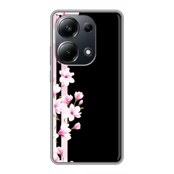 Чохол з принтом «Квіточки» для Xiaomi POCO M6 Pro Чохол з принтом «Квіточки» для Xiaomi POCO M6 Pro