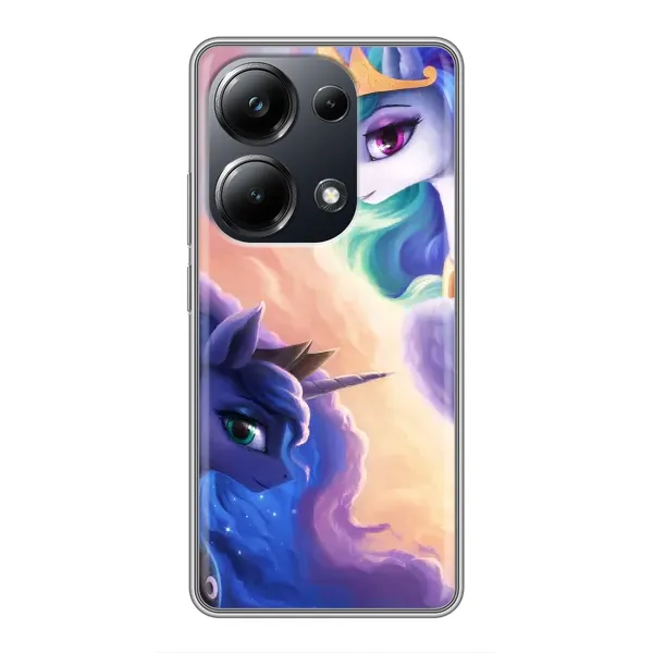 Чохол з принтом «Єдинорожки» для Xiaomi POCO M6 Pro Чохол з принтом «Єдинорожки» для Xiaomi POCO M6 Pro