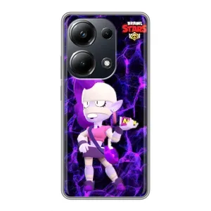 Чехлы Brawl Stars для Xiaomi POCO M6 Pro (AlphaPrint) (Эмз Бравл Старс)