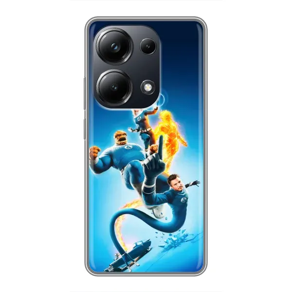 Чохол з принтом «Герої Фантастична Четвірка» для Xiaomi POCO M6 Pro Чохол з принтом «Герої Фантастична Четвірка» для Xiaomi POCO M6 Pro