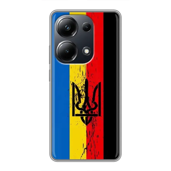 Чохол з принтом «Прапор УПА» для Xiaomi POCO M6 Pro