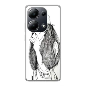 Чохол з принтом «Фото дівчини» для Xiaomi POCO M6 Pro