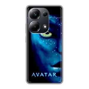 Чехлы с фильма АВАТАР для Xiaomi POCO M6 Pro (AlphaPrint) (глаз Аватара)