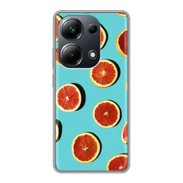 Чохол з принтом «Грейпфрут» для Xiaomi POCO M6 Pro
