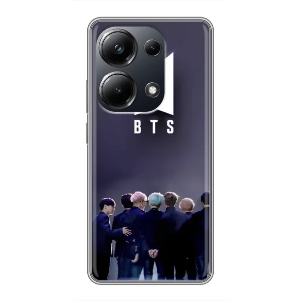 Чехол с принтом «Группа BTS» для Xiaomi POCO M6 Pro Чехол с принтом «Группа BTS» для Xiaomi POCO M6 Pro