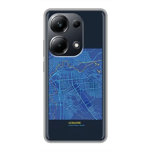 Чохол з принтом «Луганськ» для Xiaomi POCO M6 Pro