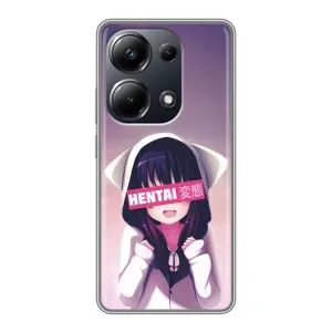 Чехлы Персонажи Аниме Наруто для Xiaomi POCO M6 Pro (AlphaPrint) (Hentai chan)