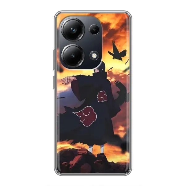 Чехол с принтом «Итачи с воронами» для Xiaomi POCO M6 Pro